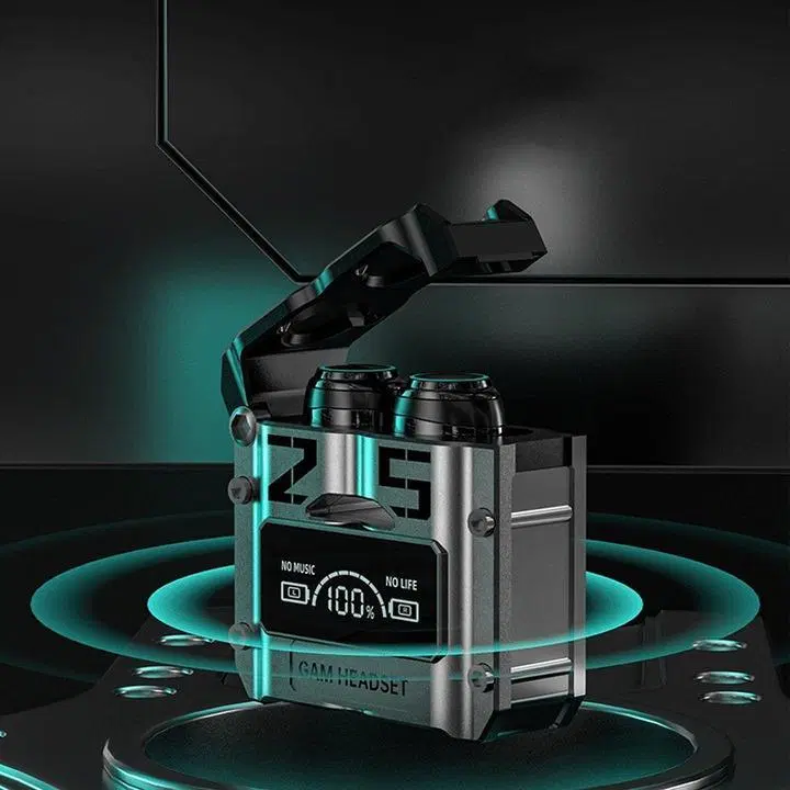 MaxyShine Gaming Headset – Low Latency In-Ear Earbuds with ENC & Quad Mic